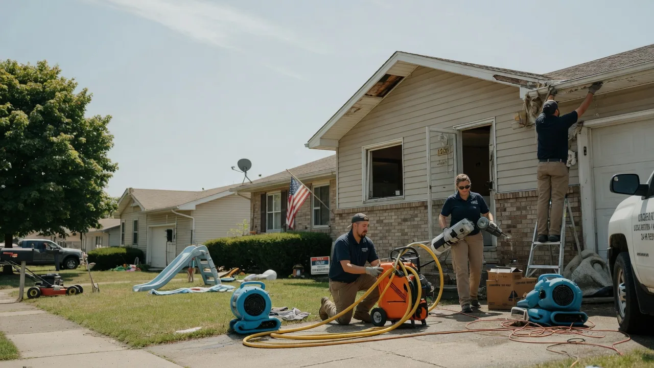 Water Damage Restoration in Fountain City, IN near me